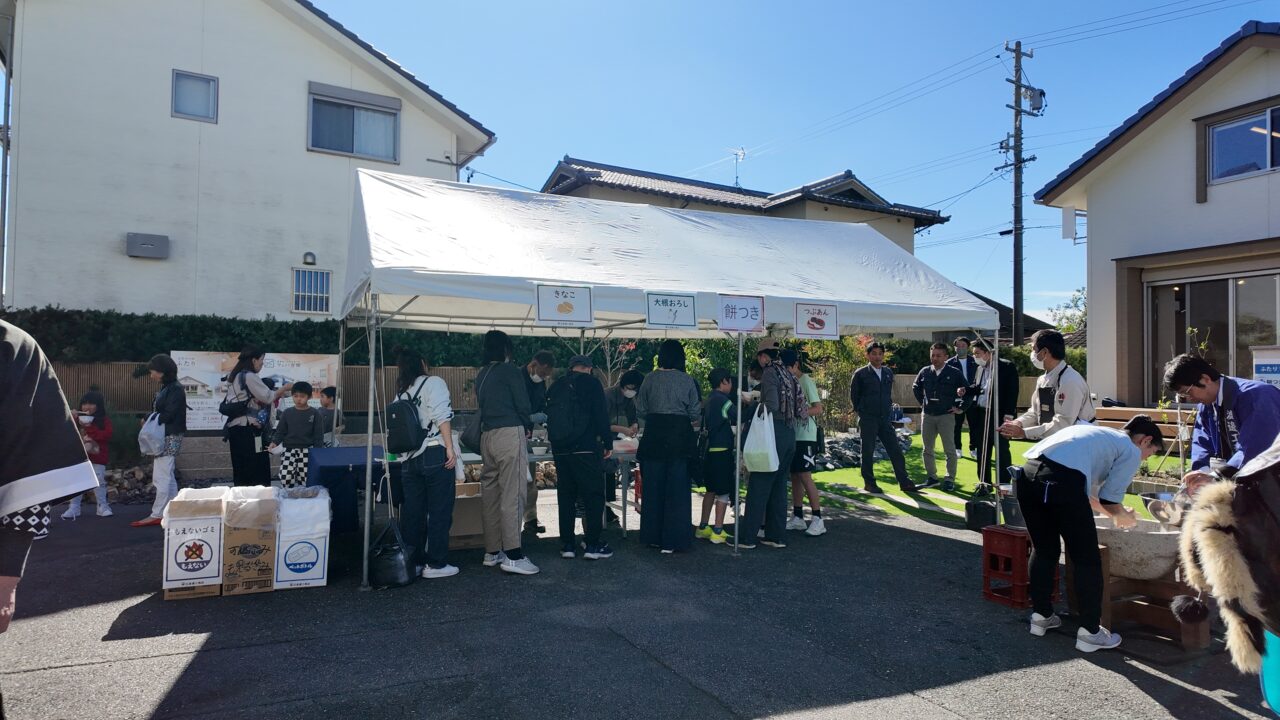 2024年11月9日に愛知県海部郡飛島村にてお客様大感謝祭をカーボンオフセットにて開催写真